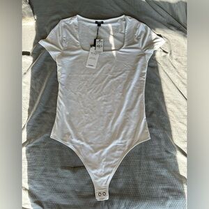 NWT - Express Body Contour Silky Square Neck Bodysuit